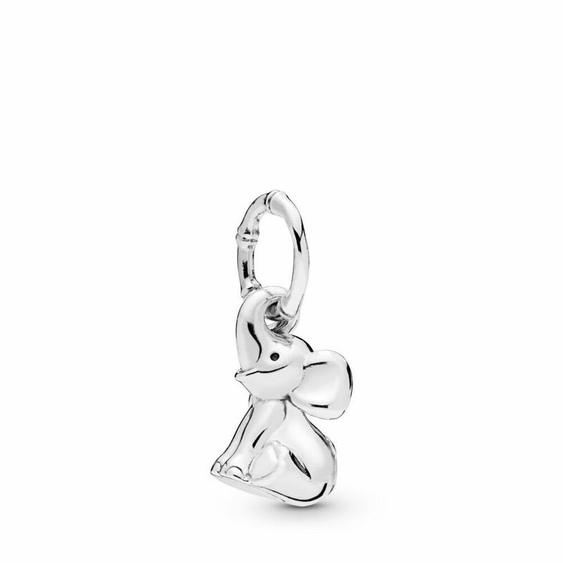 Pandora Elephant Charm Ireland - Sterling Silver - 905187SHB